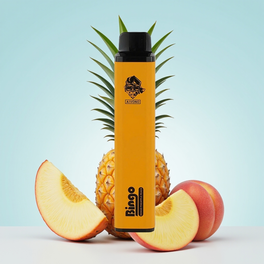 Aivono AIM BINGO 4000 Puffs Wango Ananas-Persikka 10 mL 1000mAh