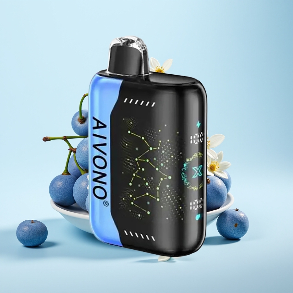Aivono AIM BOOM 25000 Puffs 0-5 Nikotiinia 28ml Type-C Sininen Rancher