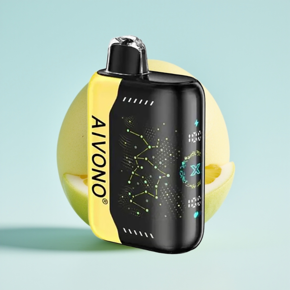 Aivono AIM BOOM 25000 Puffs 28ml 650mAh Meloni Sitruuna 0-5 Nikotiinia Type-C