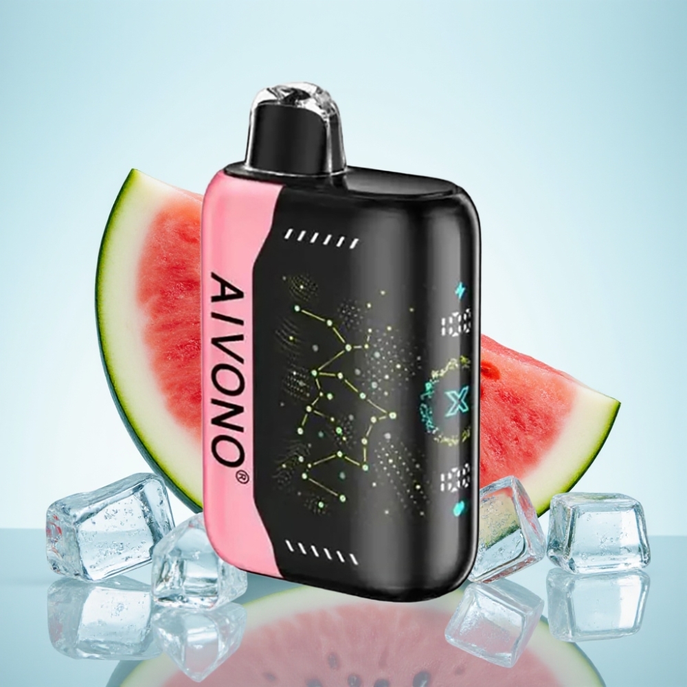 Aivono AIM BOOM 25000 Puffs Disposable Vape Vesijääarpinen 0-5 Nikotiinia 650mAh Type-C