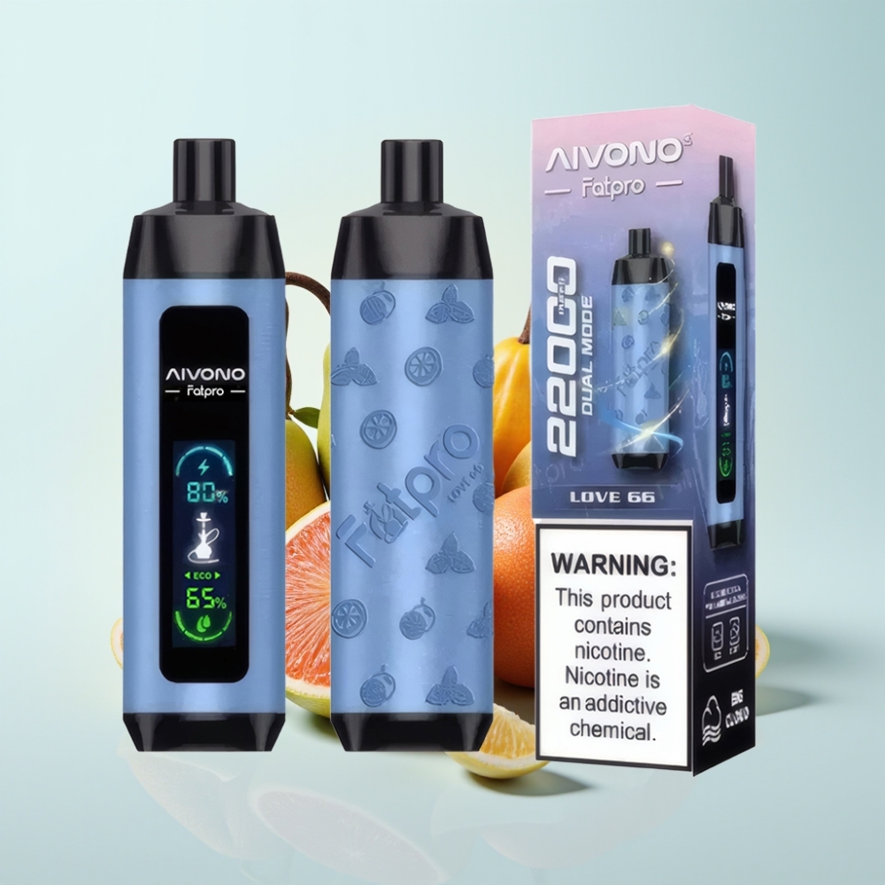 Aivono AIM FATPRO 22000 Puffs 28ml Ladattava Disposable Vape Rakkaus 66 5 Nikotiinia Dual Modes 06 ohm Mesh