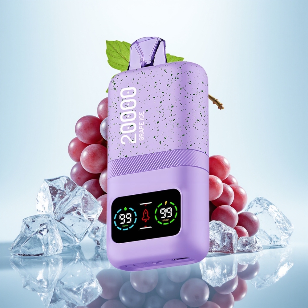 Aivono AIM MAGIC 20000 Puffs Disposable Vape Viinijäätä 26ml LCD Type-C 600mAh