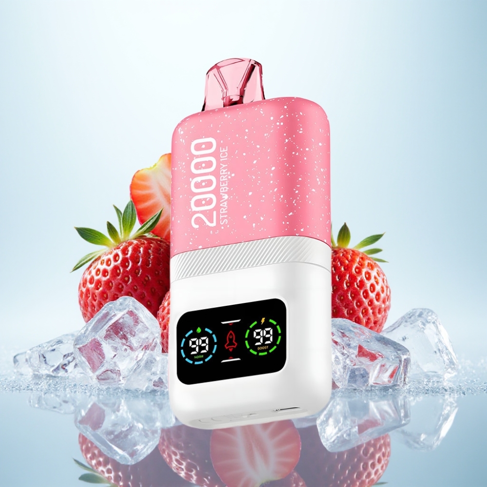 Aivono AIM MAGIC 20000 Puffs Disposable Vape mansikkajää 26ml LCD Type-C 600mAh