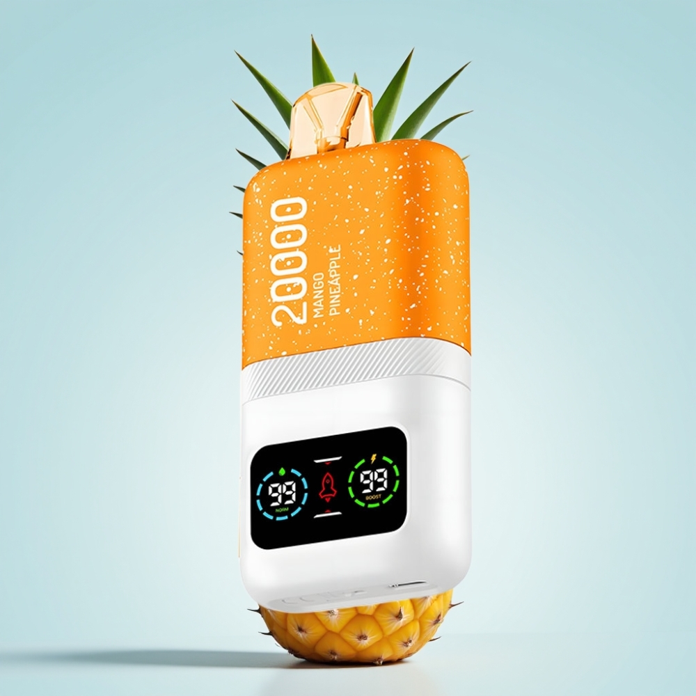 Aivono AIM MAGIC 20000 Tuhkaa Disposable Vape Mango-Ananas 26ml LCD Type-C Ladattava