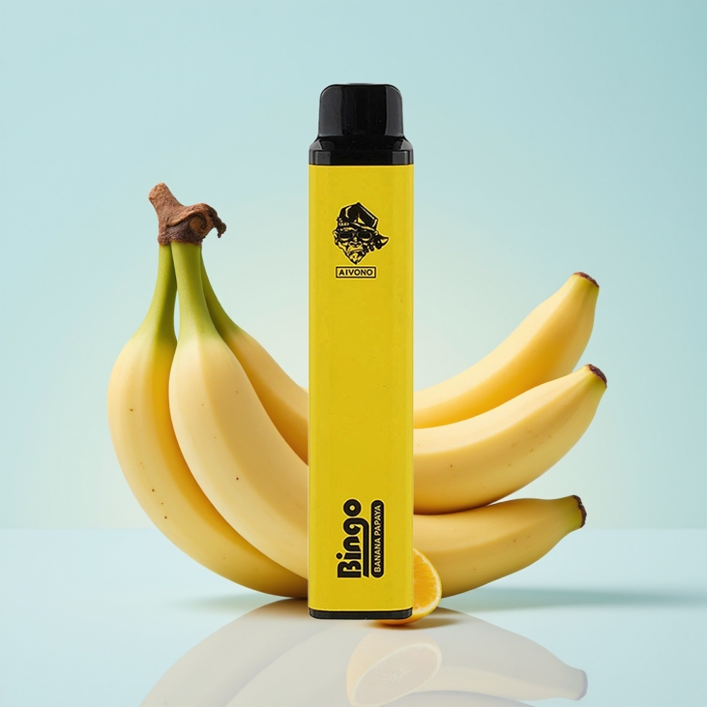 Aivono Aim Bingo 4000 Puffs 10 mL 1000mAh Banaanipapaija