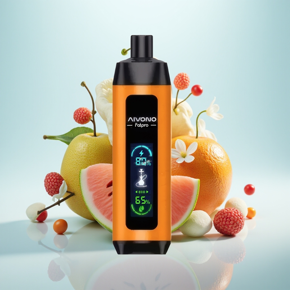 Aivono Aim Fatpro 22000 Puffs 28ml 0-5 Nikotiini Ladattava Disposable Vape Kirkas Uni