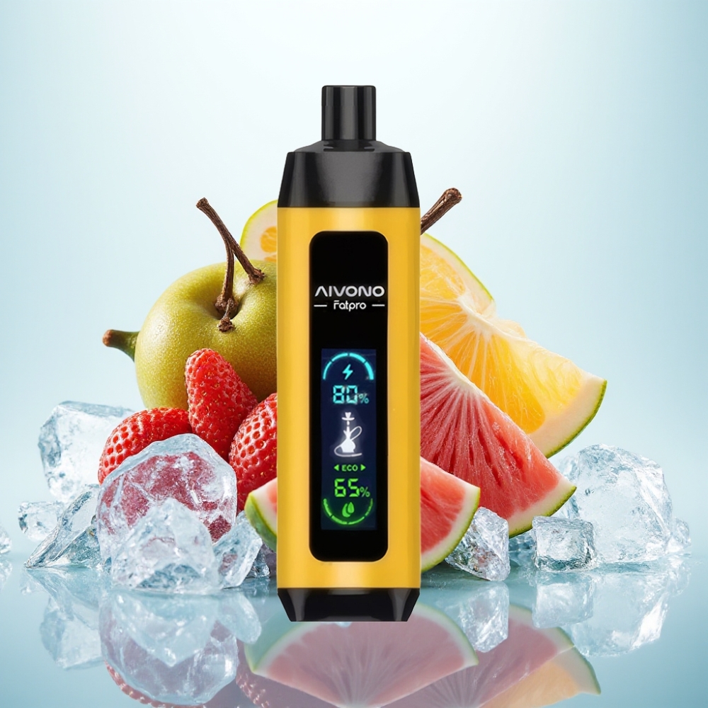 Aivono Aim Fatpro 22000 Pärähtävä Lush Ice - 28ml 06 ohm Mesh 600mAh 5 Nikotiinia