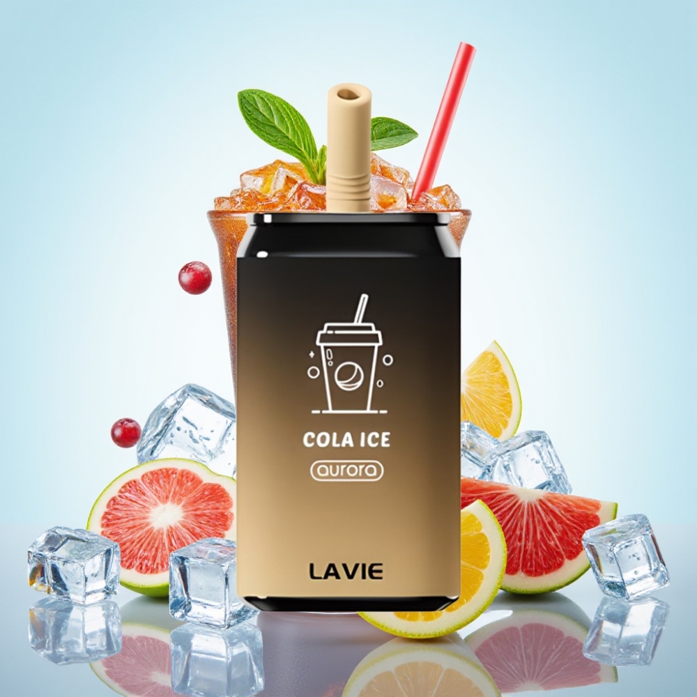LAVIE Aurora 11000 Puffs Disposable Vape Cola-Jää 22ML 650mAh Type C