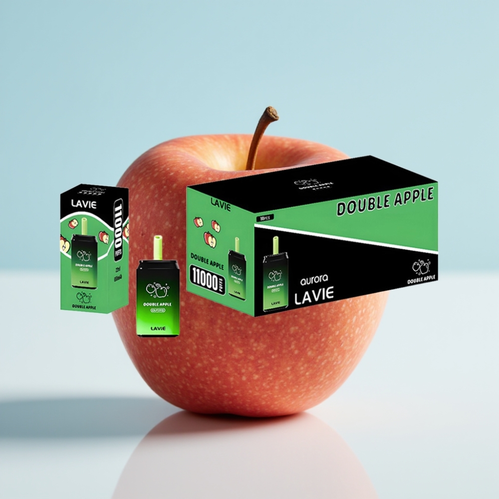 LAVIE Aurora 11000 Puffs Kertakäyttöinen Vape Kaksoisomena – 22ML 650mAh Type-C