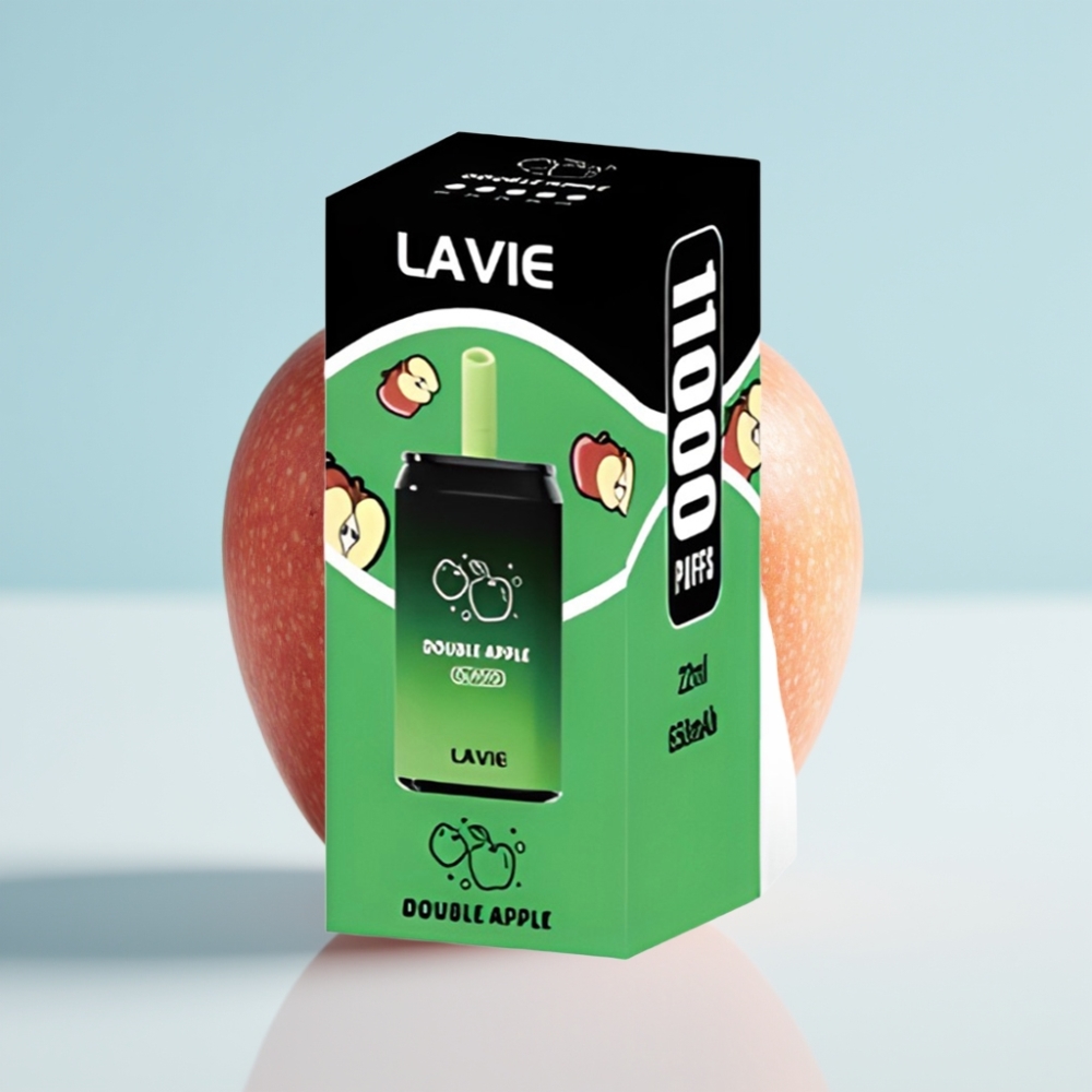 LAVIE Aurora 11000 Puffs Kertakäyttöinen Vape Kaksoisomena – 22ML 650mAh Type-C