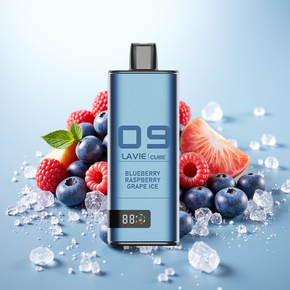 Lavie Cube 20000 Puffs Disposable Vape Mustikka Vatukka Viinirääsy Jää