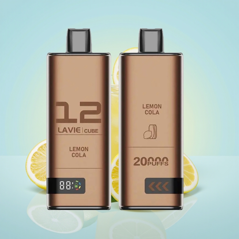 Lavie Cube 20000 Puffs Disposable Vape Sitruuna-Cola 28ml 5 Type-C