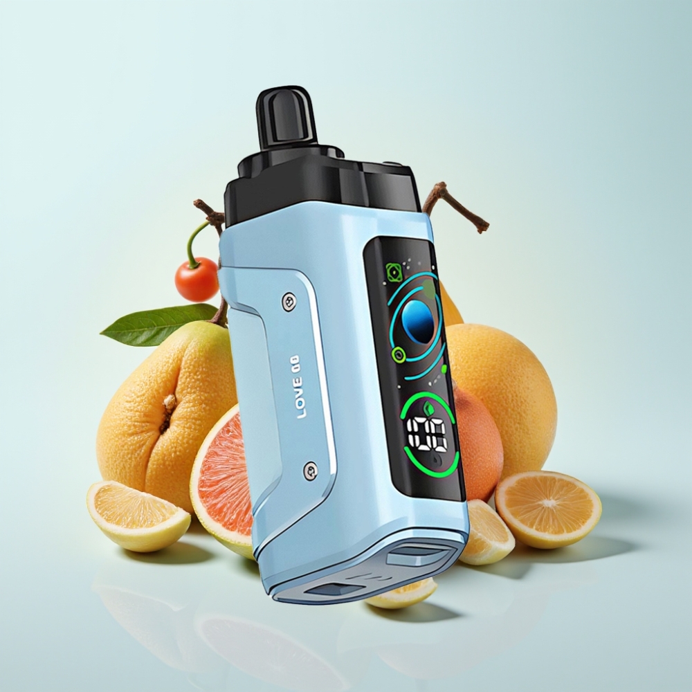 Razz Bar 45000 Tupaa Disposable Vape Rakkaus 66 – 10 Ohm Mesh Säädettävä Ilmanvirtaus Type-C