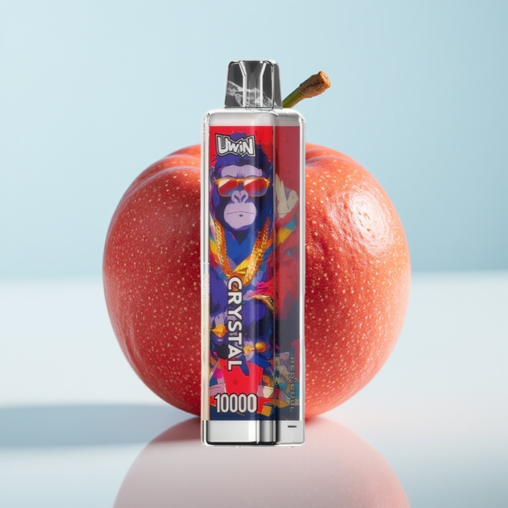 UWIN Crystal 10000 Pähkä Disposable Vape Punsonen (0/2/3/5 18ml Type-C RGB)