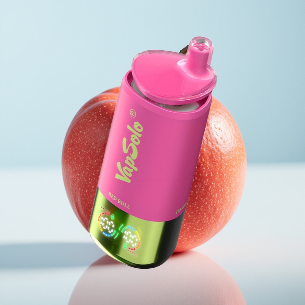 VapSolo Triple 30000 Puffs 40ml Type-C 3-tank Disposable Vape Red Bull (Hornankalja)