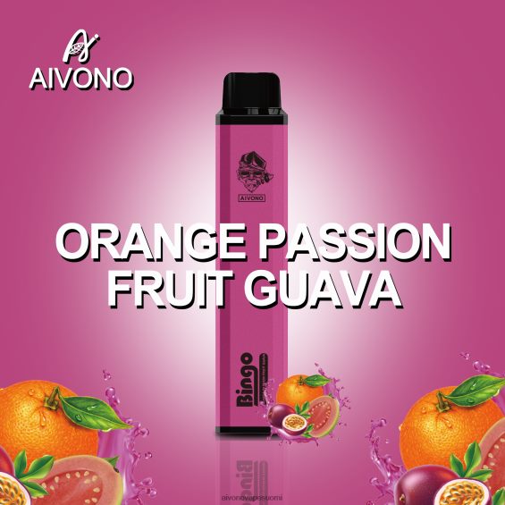 appelsiini passionhedelmä guava Aivono AIM BINGO 4000 V6D0ZD132 | Aivono Vape Review