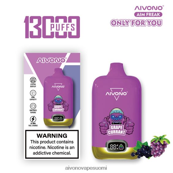 rypäleherukka Aivono AIM FREAK 13 000 V6D0ZD251 | Aivono Vape Suomi