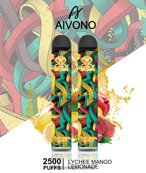 litsi mango limonadi Aivono AIM SNAKE 2500 V6D0ZD308 | Aivono Vape Price