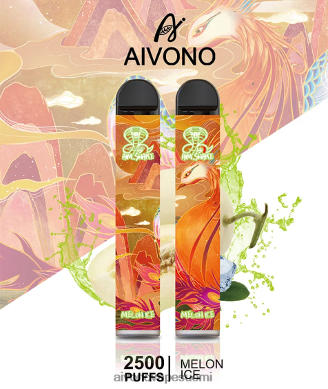 meloni jäätä Aivono AIM SNAKE 2500 V6D0ZD311 | Aivono Vape Suomi
