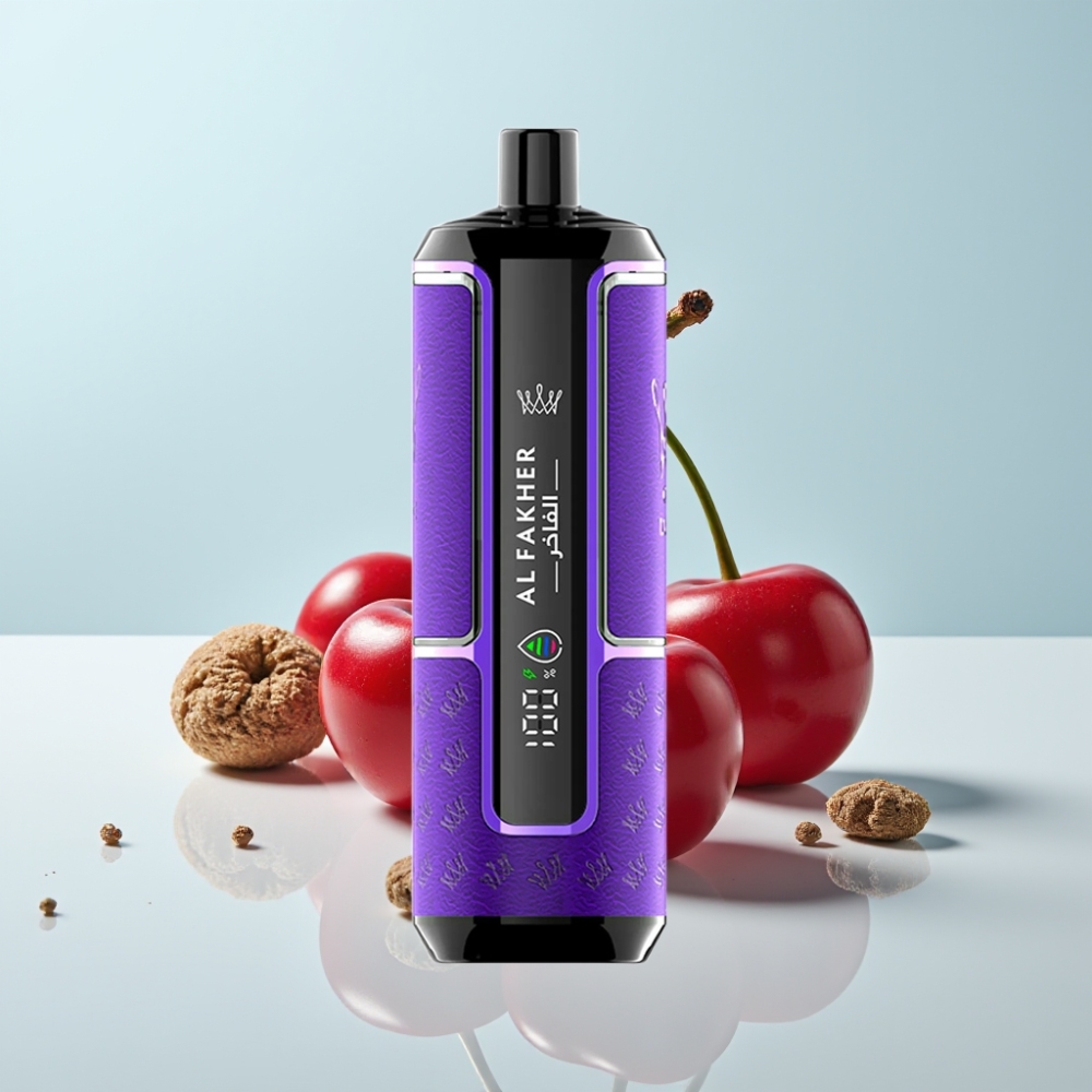 Al Fakher Crown Bar 15K Hypermax Disposable Vape - 22ml, 15 000 tupaa, Kirsikka Fiesta