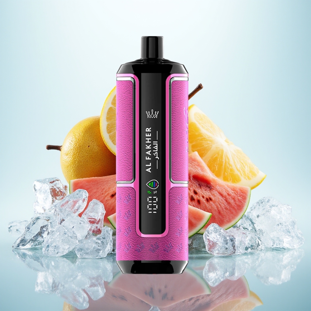 Al Fakher Crown Bar 15K Hypermax Disposable Vape Kit – 22ml, 15 000 tupakkaa, 600mAh, Type-C, DTL, 6mg/ml, Lujajää