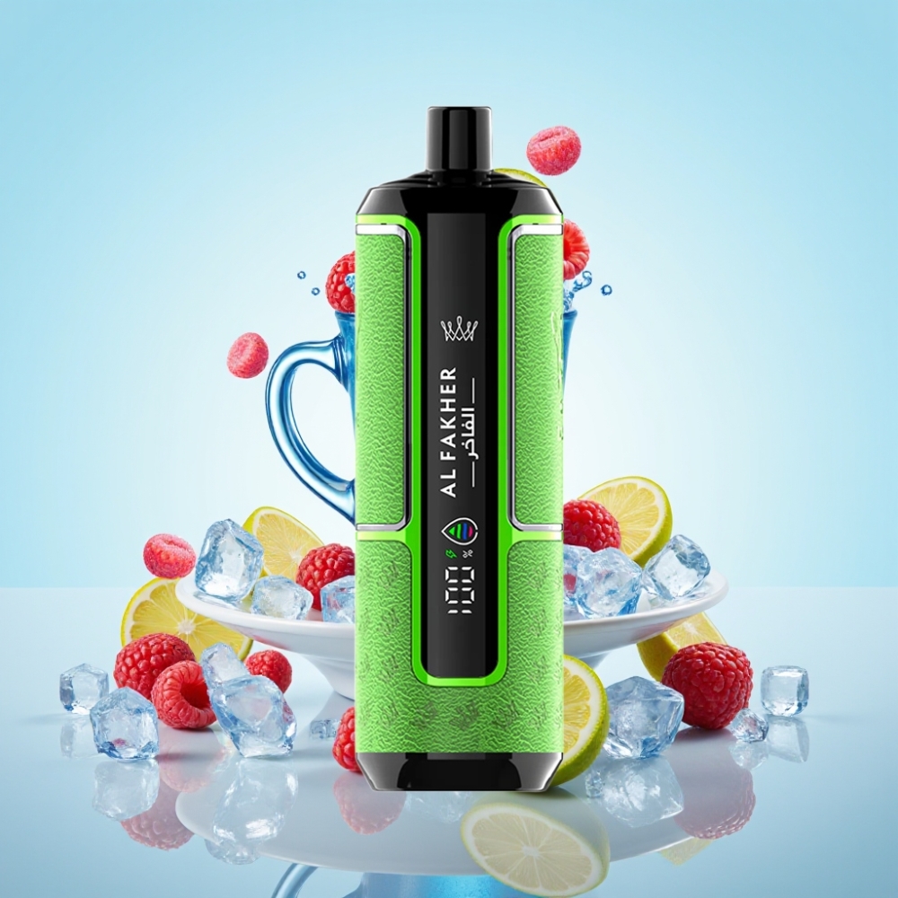 Al Fakher Crown Bar 15K Hypermax Disposable Vape Kit 22ml/600mAh Sininen Vadelma Limsa