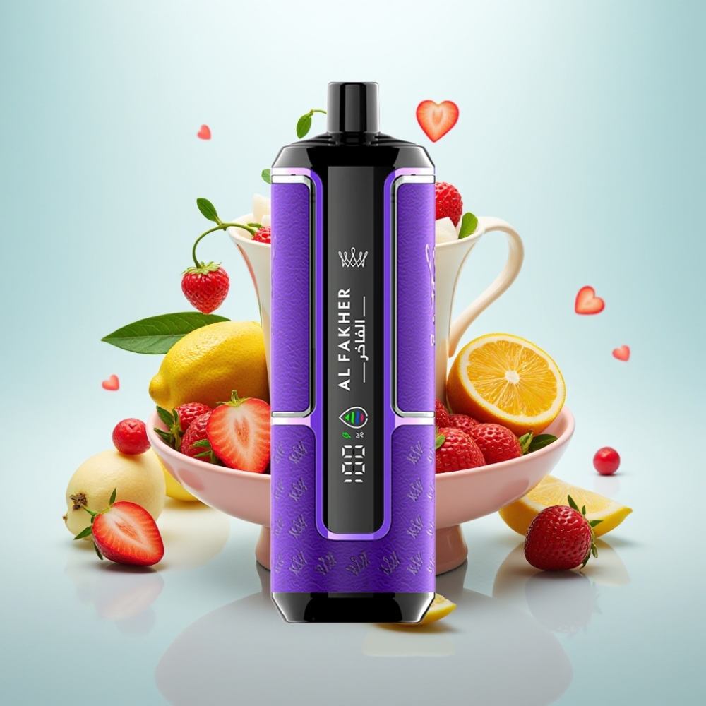 Al Fakher Crown Bar 15K Hypermax Disposable Vape Kit Taika Rakkaus – 22ml, 15 000 savutusta, 600mAh, Type-C