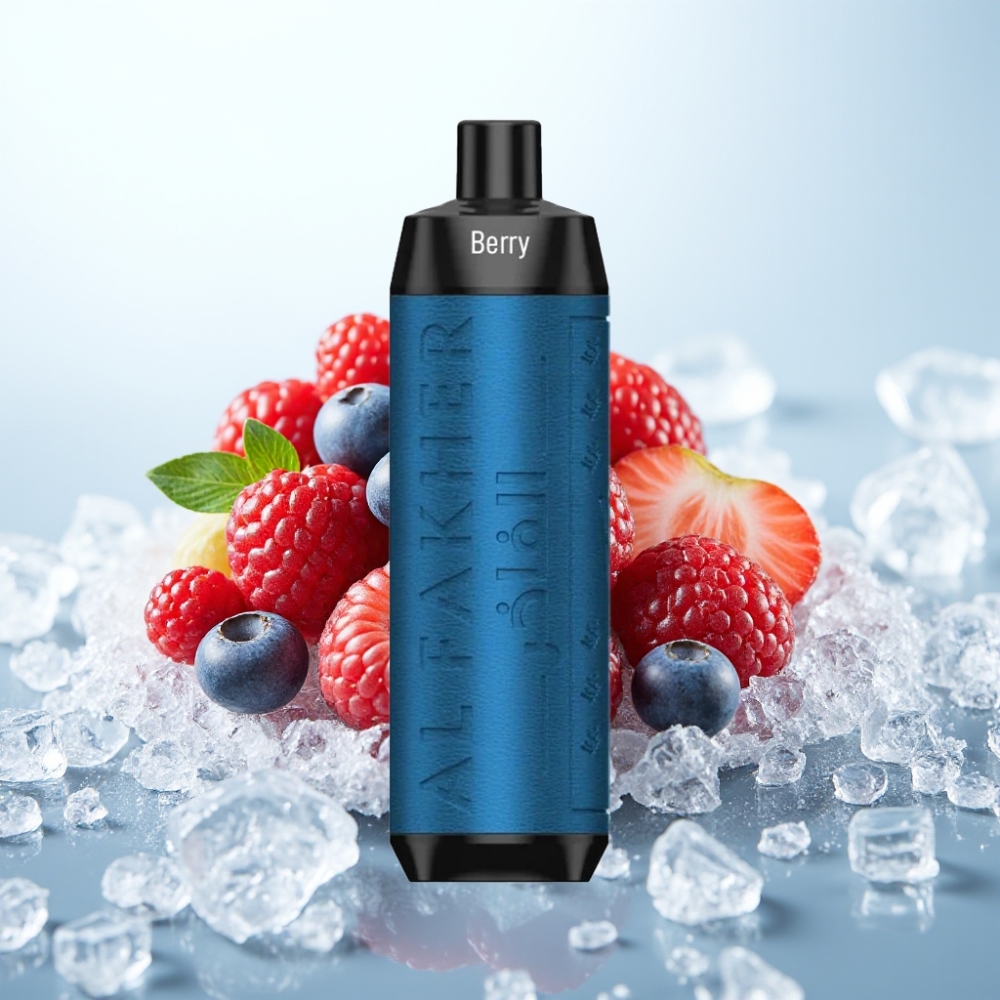 Al Fakher Crown Bar 8000 Crystal Disposable Vape Marja-Jää – 600mAh, 18ml, 8000 Puffia, USB-C