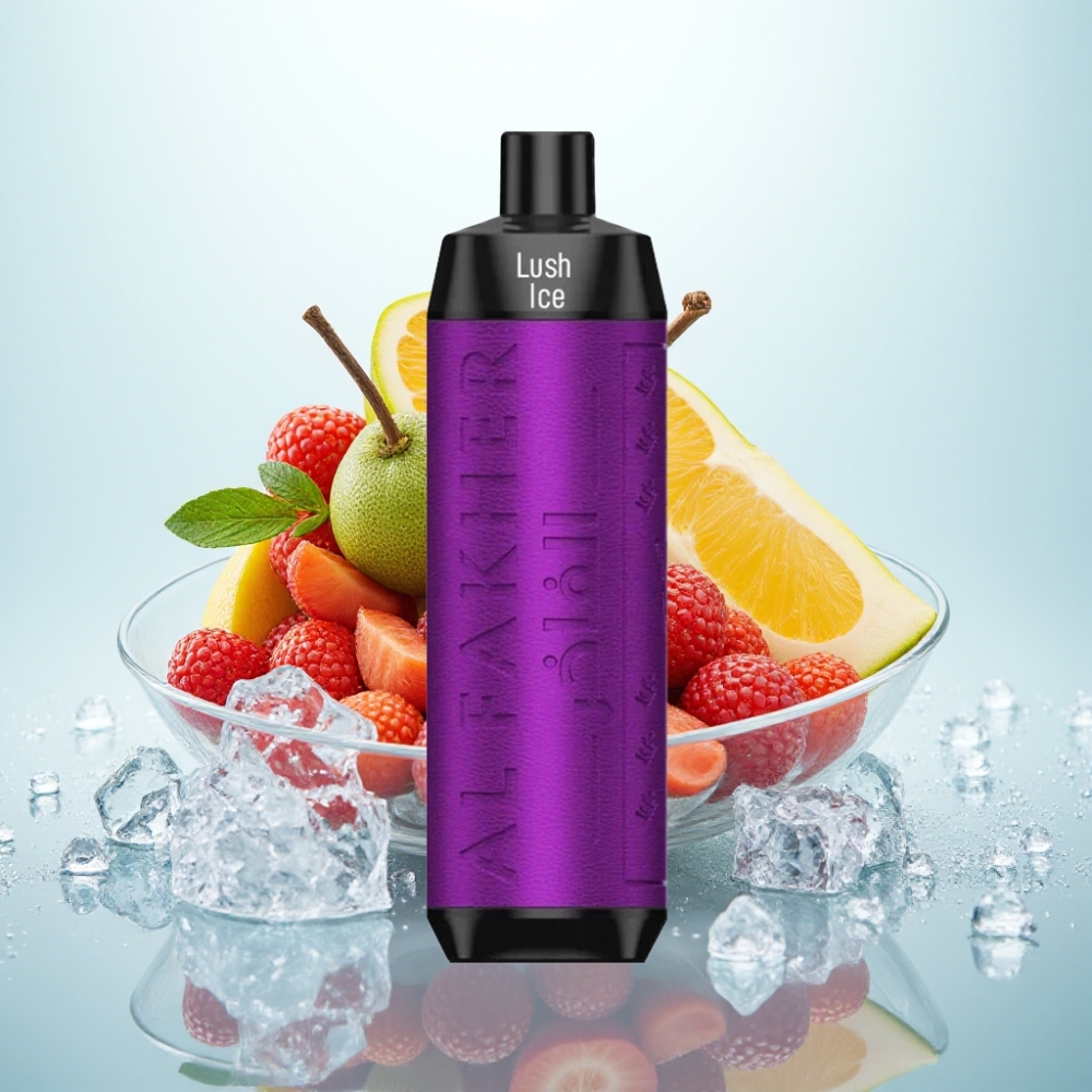 Al Fakher Crown Bar 8000 Crystal Kertakäyttöinen Vape – Jää Lush, 8000 savutusta, 18ml, 5mg nikotiinia