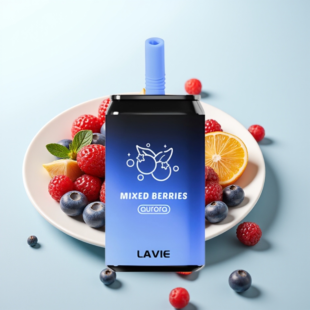 LAVIE Aurora 11000 Puffs Käytettävä Vape Sekamarjat 22ML 650mAh Type-C
