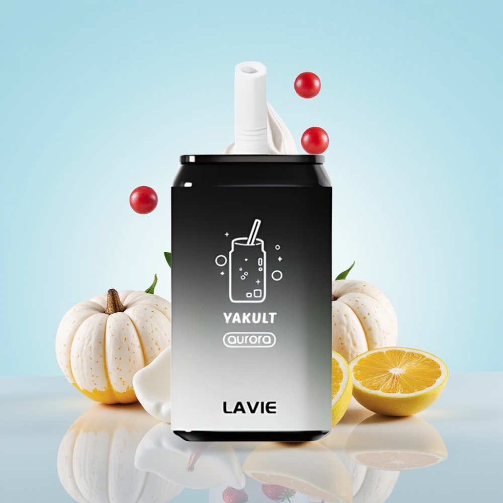 LAVIE Aurora 11000 Puffs Käytettävä Vape Yakult-maku 22ML 650mAh Type-C