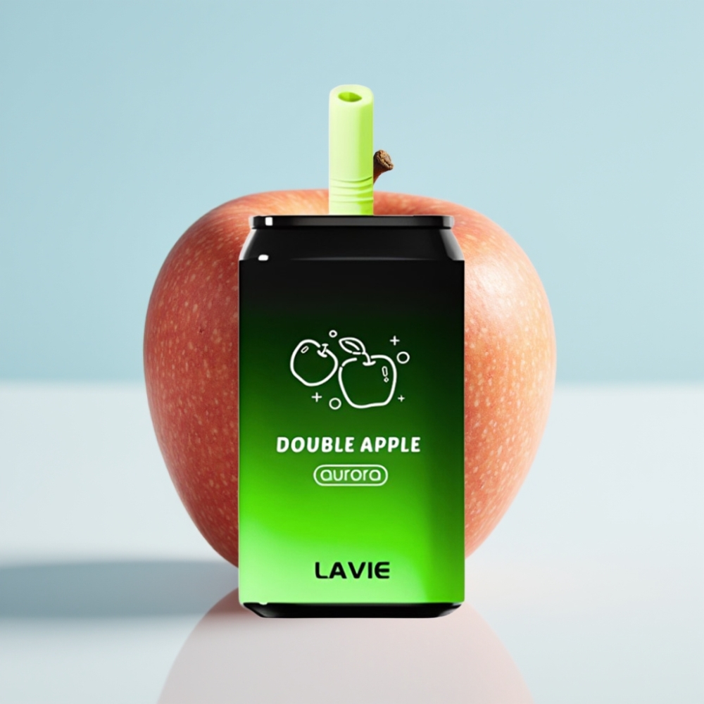 LAVIE Aurora 11000 Puffs Kertakäyttöinen Vape Kaksoisomena – 22ML, 650mAh, Type-C