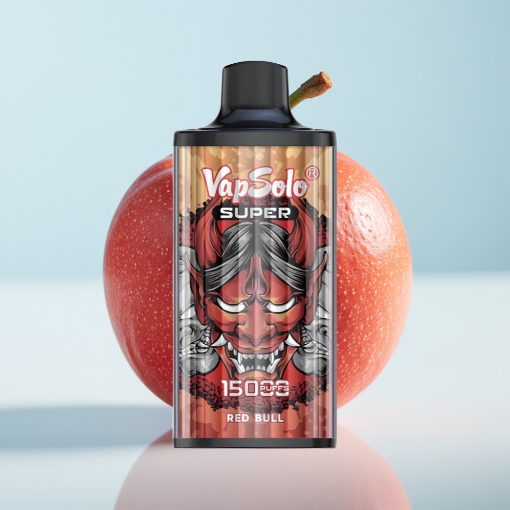 Vapsolo Super 15000 Puffs Disposable Vape Härkäenergia 40ml 850mAh Type-C